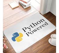OOAXBEED Python Powered Non-slip Doormat Floor Mat Water oil proof Carpet Rug for Kitchen Entrance Home Bathroom Living room Footpad Mats