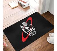 OOAXBEED Red Dwarf Funny Bathroom Mat Dead Space Survival Horror Game Doormat Living Room Carpet Entrance Door Rug Home Decor