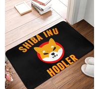 OOAXBEED Shiba Inu Coin Crypto Miners Bath Non-Slip Carpet Hodler Bedroom Mat Welcome Doormat Home Decor Rug