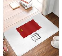 OOAXBEED Soviet Flag Non-slip Doormat Floor Mat Cushion Carpet Rug for Kitchen Entrance Home Balcony Footpad Mats