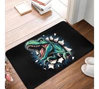OOAXBEED Wild T-rex Dinosaur Roars Doormat Anti-Slip Kitchen Bath Mat Living Room Door Floor Entrance Carpet Rug-24x36 inch