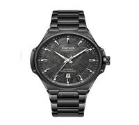 ooazbhy Explorer Series Men's Mechanical Watch Meteorite Pattern Waterproof Watch Gift for Boyfriend Black Plate Men's Watch 21088218