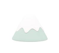 ooazbhy LED Night Light USB Snow Mountain Night Lamp Touch-Control, Children Bedside Lamp USB Rechargeable Silicone Nursery Lights Soft Eye Caring for Kids Baby Toddlers (Mint Green)