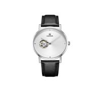 ooazbhy Master Series Men's Automatic Mechanical Watch Casual Versatile Skeleton Waterproof Watch Gift for Boyfriend White Face 36420230
