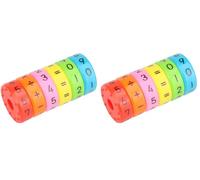OOCOME Magnetic Arithmetic Learning Toys Math Games Math Resources Children Number Games Number Blocks Magnet Toys for Kids Children Gifts (Pack of 2)