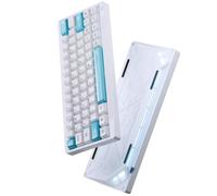 OOCTPK Chilkey SF60 Wired Mechanical Keyboard with Metal Keycaps, Gaming Keyboard with WS Flux Switches, Hot Swappable Custom Keyboard, 16 Millions ARGB, Full-Aluminum for a Rich, Deep, Thock Typing