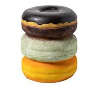 ood Shoe Changing Stool Simulated Food Stool Comfortable Simulated Food Stool Cute Soft Simulated Food Stool Decorative Low Food Shoe Changing Stool for Bathroom (Coffee Donut)
