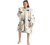 Oodies Kids Oversized Wearable Blankets With Pockets For Girls Uk Sherpa Print Solid Hoodies Fluffy Giant Comfortable Casual Home Essentials Hooded Sweatshirt For Children Teen Long Sleeve Tops