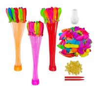 OODJVN 111 Pieces Of Water Injection Balloon Bundles, 500 Replacement Balloons, Children'S Playful Water Bombs, Summer Vacation Balloons, Outdoor Game Accessories.