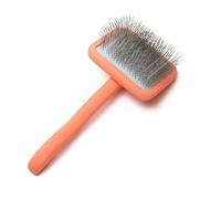 OodleLife Dog Slicker Brush for Grooming Poodle Brush for Shedding Medium & Long Haired Dogs Brush - Poodle and Goldendoodle Long Pin Pet Hair Brush for Doodle Dogs (Large)