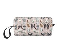 Oodles of Poodles Print Zippered Organizer Bag, Travel Storage Case, Portable Cosmetic Pouch for Cosmetics, Toiletries