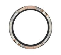 Oodles of Poodles Printed Car Steering Wheel Cover for Men Women - Universal Anti-Slip Cute Steering Wheel Cover Car Accessories