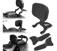 OOELAZ Motorcycle Adjustable Multi-Purpose Driver Passenger Backrest For H&arley Touring 2009 2010 2011 2012 2013