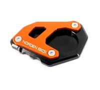 OOELAZ Motorcycle CNC Kickstand Foot Side Stand Extension Support Plate Pad Fit For 901 Norden 901 Norden901 2021 2022