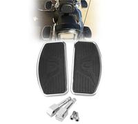 OOELAZ Motorcycle Front Rear Wide Foot Rider Driver Foot Rest Floorboards For Y&amaha Dragstar