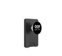 OOF [Dank + Meme] Eat. Sleep. OOF. Repeat. Gamer Meme OOF PopSockets PopWallet for MagSafe