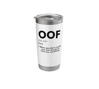 OOF Definition - Funny Gaming Meme Gift for Gamers OOF Stainless Steel Insulated Tumbler