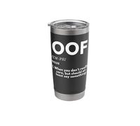 OOF Definition - Funny Gaming Meme Gift for Gamers Stainless Steel Insulated Tumbler
