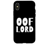 OOF Lord Funny Blox Gamer Noob Streamer Meme Game OOF Sound Case for iPhone X/XS