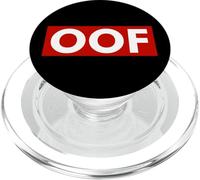 Oof Meme Video Game Joke Dank Meme Gift OOF PopSockets PopGrip for MagSafe