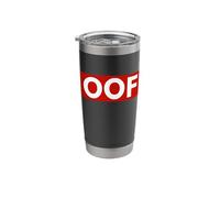 Oof Meme Video Game Joke Dank Meme Gift OOF Stainless Steel Insulated Tumbler