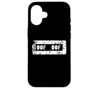 OOF OOF Funny Blox Gamer Noob Streamer Meme Gaming Joke OOF Case for iPhone 16