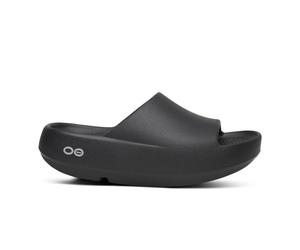 OOFOS OOahh PLUS Men's Slide Sandals | UK 10 in Black