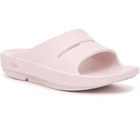 OOFOS OOahh Recovery Slide Sandals For Men & Women, Primrose Pink, 8 Women/6 Men