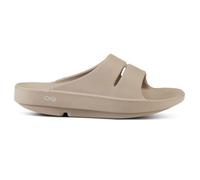 Oofos Ooahh Slide Sandal - Ideal for Recovery and Comfort After Running, Stylish Brown Design