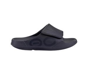 OOFOS OOahh Sport Flex Recovery shoe Unisex - matte black, Size M5slashW6