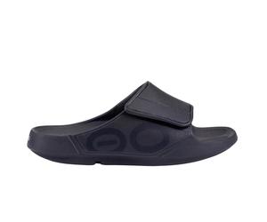 Oofos Ooahh Sport Flex Unisex | Matte Black - Black / 4