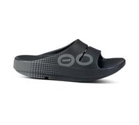 OOFOS Ooahh Sport Recovery shoe Unisex - dark grey, grey, Size M12slashW13