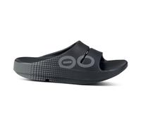 OOFOS Ooahh Sport Recovery Shoe - Dark Grey, White, Size 41