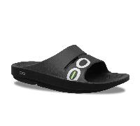 OOFOS OOahh Sport Slide | Unisex - Black / 4