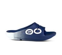 OOFOS OOahh Sport Women's Sandals | UK 7 in Navy Matrix