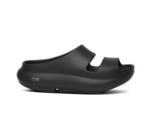 Oofos OOyea Womens | Black - Black / 6