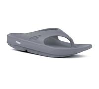 OOFOS - Women's OOlala - Post Exercise Active Sport Recovery Thong Sandal, Grey Slate, 9 Women/7 Men
