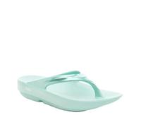OOFOS Women's OOlala Recovery Sandals, Mint Green, 8