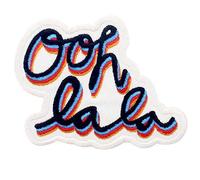 Ooh La La Funny Biker Patch Embroidered Applique Badge Iron On Sew On Emblem