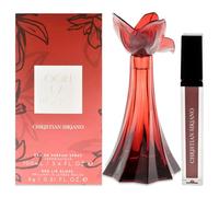 Ooh La Rouge by Christian Siriano for Women - 2 Pc Gift Set 3.4 oz EDP Spray, 0.21oz Red Lip Gloss