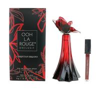 Ooh La Rouge Exclusif by Christian Siriano for Women - 2 Pc Gift Set 3.4 oz EDP Spray, 0.21oz Red Lip Gloss