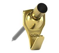 OOK Picture Hangers, 10lb Capacity, 35 Pack, Brass Finish