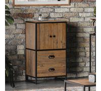 Ooki Modular Reclaimed Wood Cupboard - Medium - 2 Drawer