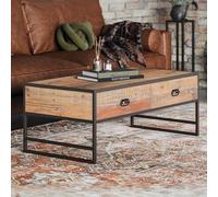 Ooki Reclaimed Wood Coffee Table - 4 Drawer