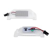 OOKITEQ Number Plate Light Compatible With Dodge For Magnum 2005 2006 2007 2008 For Dart 2013 2014 2015 2016 License Lamp Assembly Plate Light 4805846AA 4805846AB