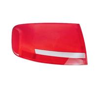 OOKITEQ Tail Light Housing Compatible With A4L 2009 2010 2011 2012 Car Rear Light Turn Lights Brake Lamp Shell Automotive Tailight Glass Lampshade(Outside Left)