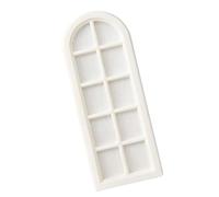 OOLA.DETAL 1/12 Scale French Window Dollhouses Window For Crafting And Miniature Model Building
