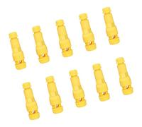 OOLA.DETAL 10Pcs Quick Piercing Connector Low Voltages Wire Connector Waterproof Crimp Wiring Quick Puncture Connector