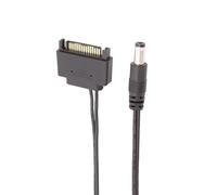 OOLA.DETAL 1Pair Male to DC5.5x2.1/DC5.5x2.5mm Power Cable Converters Adapter 12V Supply for Modern PSU12V Devices