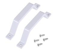 OOLA.DETAL 2Pcs Elegant Sliding Barn Door Handles 6.10Inch Aluminum Alloy Pull Accessory for Kitchen Cabinets and